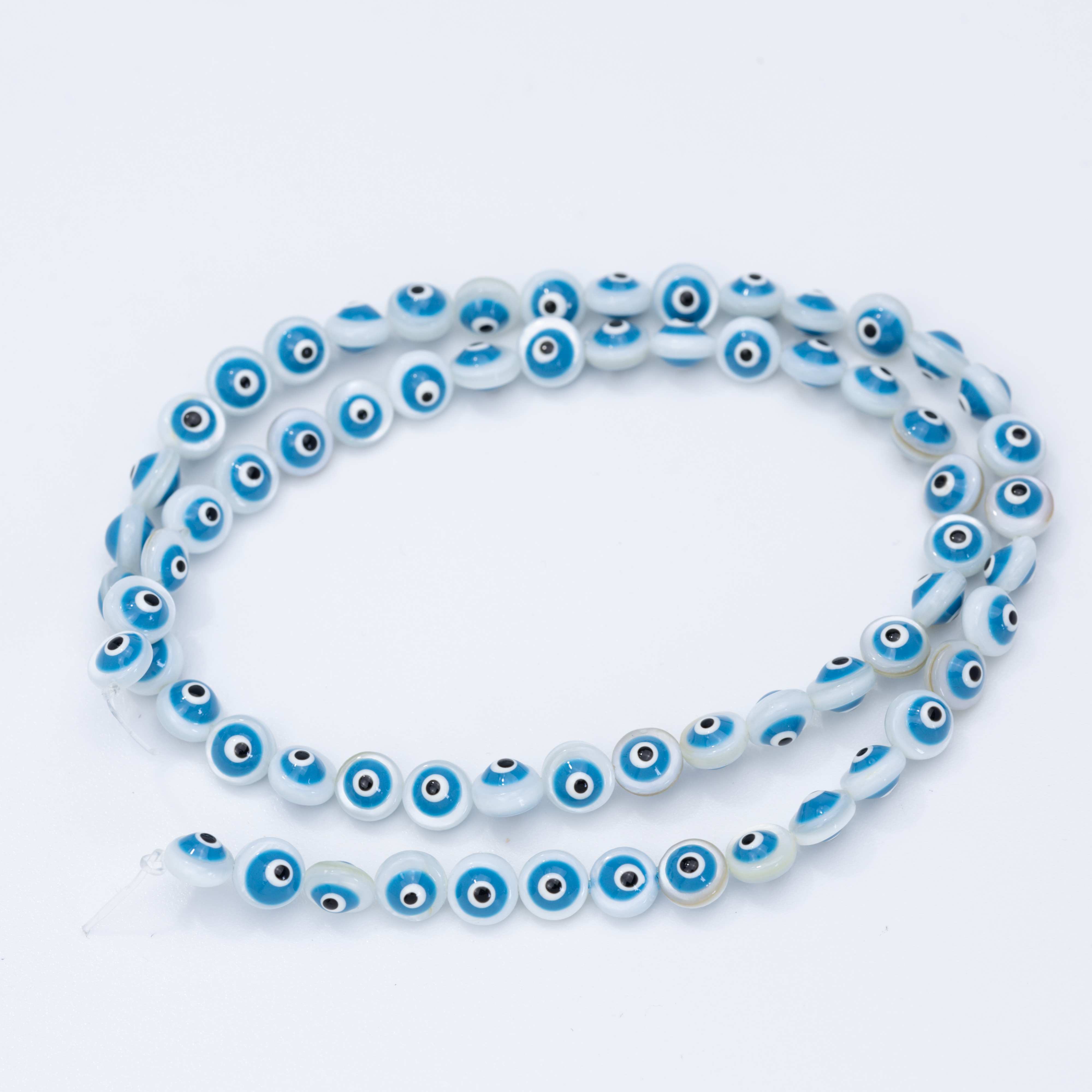 13593 Blue Eyes Shell 6mm